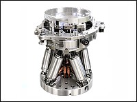 Custom secondary mirror hexapod